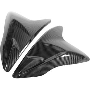 Gas Side Cover, 2pcs Carbon Fiber Gas Side Trim Cover Panel Fairing Fit for Suzuki GSXR 600 750 2011 to 2019