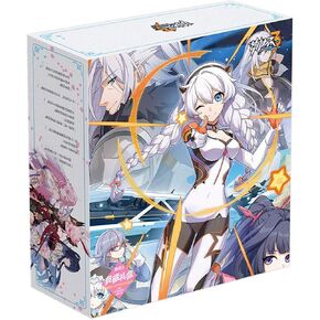 Honkai Impact 3rd Collectible Accessory Jewelry Pendant Seele Keychain Charm Gift Box Set Acrylic Figure Greeting Cards Raiden Mei Elysia Kiana Brooch Pin Postcard Water Cup Bottle Bookmark Mirror