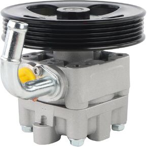 21-5142 Power Steering Pump with Pulley, Fit for 1999-2003 Mazda Protege1.8L 2.0L, 2002-2003 Mazda Protege5 2.0L, Replacement for 21-5142 B26K32650B