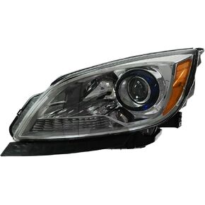 TRQ Left Headlight Assembly Compatible with 2012-2017 Buick Verano