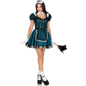 Leg Avenue Women Victorian Maid Costume With Apron