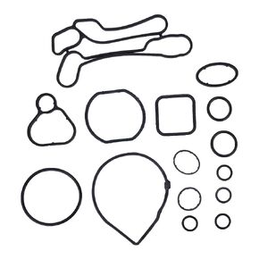 Rldym Engine Oil Cooler Gasket Seal Kit 55354071 55354072 15-2722 for Chevrolet Cruze Aveo Sonic 1.6L/1.8L 926-167 55571687 55353321 55593191 24445723 55353328 55355603 25194223 55354068 55556547