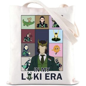 KUIYAI TV Show Merchandise Tote Bag God of Mischief Gift Helmet Hero Shoulder Bag Cartoon Character Gift For Fans