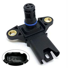Intake Manifold Pressure MAP Sensor 13627551429 Replacement for BMW 335i 335xi 535i 550i 740i 750i 760Li X3 X5 X6 Z4 3.0L 4.4L;13627585493, 7551429, 7585493