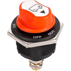 BlueStars ON/Off Battery Isolator Selector Switch for Boat 200A Continuous 300A Intermittent 12V to 32V Water-Proof Used for Boats, Marines, Cars, Vehicles, Campers, RV, Motorcycles, Yachts