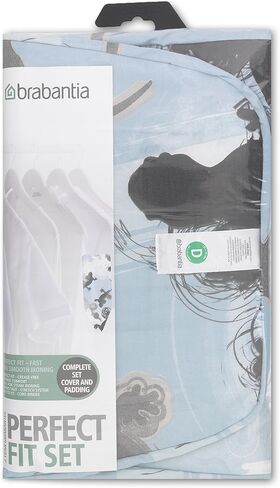 Brabantia Ironing Board Cover with 4 mm Foam - Size B, Standard, Bright Assorted Colours in Kuwait