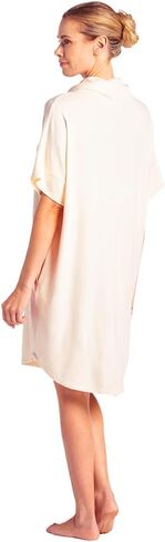 Softies Ultra Soft Dream Jersey Cowl Neck Lounger with Side Seam Pockets, Lightweight Fabric for Casual & Loungewear in Saudi Arabia
