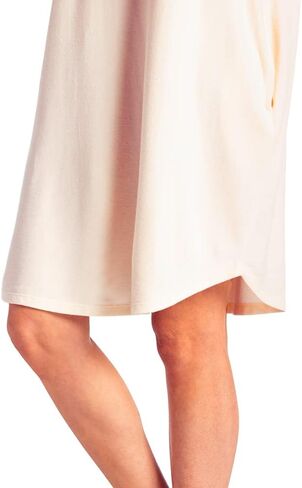 Softies Ultra Soft Dream Jersey Cowl Neck Lounger with Side Seam Pockets, Lightweight Fabric for Casual & Loungewear in Saudi Arabia