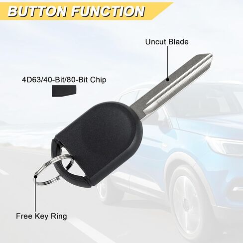 80 بت مستجيب الإشعال مفتاح سيارة الإشعال ، 4D-63 H84 H85 H92 استبدال لفورد F-Series Expression Escape Explorer Focus Mustang Ranger Taurus ، New Uncut ، 2pcs in Saudi Arabia