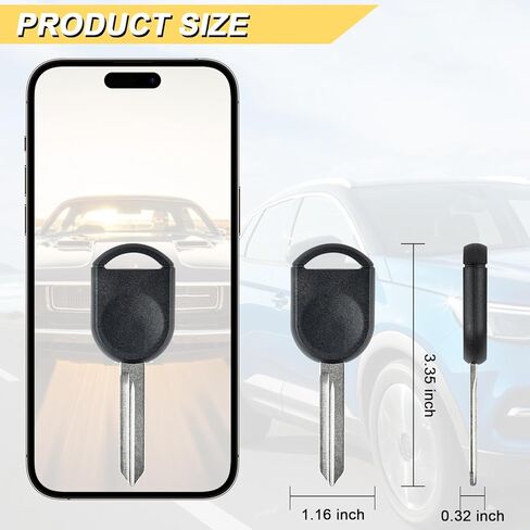 80 بت مستجيب الإشعال مفتاح سيارة الإشعال ، 4D-63 H84 H85 H92 استبدال لفورد F-Series Expression Escape Explorer Focus Mustang Ranger Taurus ، New Uncut ، 2pcs in Saudi Arabia
