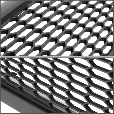 DNA MOTORING GRF-OH-005-MBK-1 ABS Honeycomb Mesh Style Front Bumper Grill Frame Compatible with 94-01 Ram 1500, 94-02 Ram 2500/3500, Matte Black in Saudi Arabia