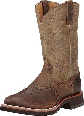 ARIAT mens Western Boot, Earth/Brown Bomber, 9 Narrow US in Saudi Arabia