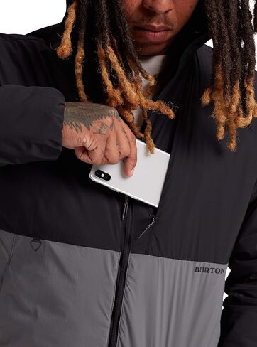 Burton Men's Standard Multipath Hooded Insulated Jacket, Martini Olive, X-Small in Saudi Arabia