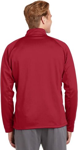 SPORT-TEK Men's Sport Wick 1/4 Zip Fleece Pullover in Saudi Arabia