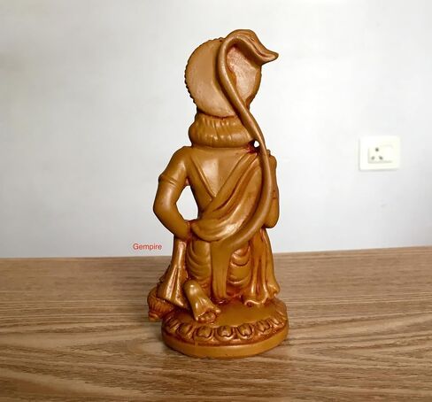 Hanuman Statue 5.25-Inch | Lord Hanuman Idol Hindu Deity Sculpture | India Monkey God Figurine for Religious Prayer & Home Décor and Spiritual Gift in Saudi Arabia