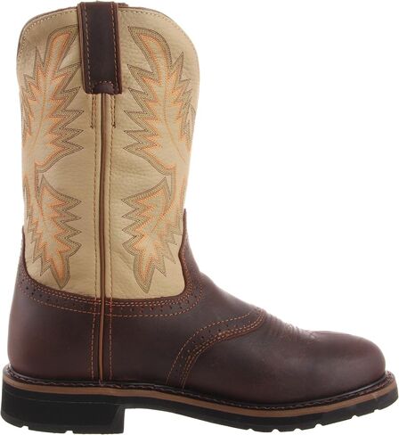 Justin Men's Superintendent Western Work Boot Soft Toe Rust Copper 9.5 D in Saudi Arabia