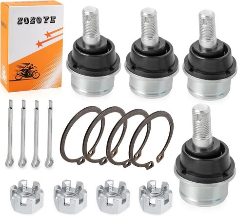 4x Front Upper Arm Ball Joint Kit For HONDA Recon 250 TRX250 TE/TM TRX250EX TRX250X FourTrax 300 TRX300 TRX300FW 51355-HP5-601（NO-TRX300EX） in Saudi Arabia