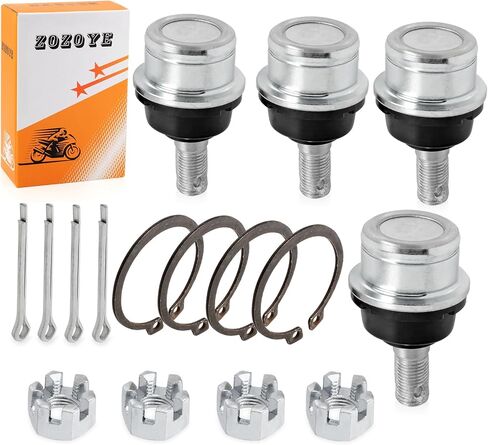 4x Front Upper Arm Ball Joint Kit For HONDA Recon 250 TRX250 TE/TM TRX250EX TRX250X FourTrax 300 TRX300 TRX300FW 51355-HP5-601（NO-TRX300EX） in Saudi Arabia