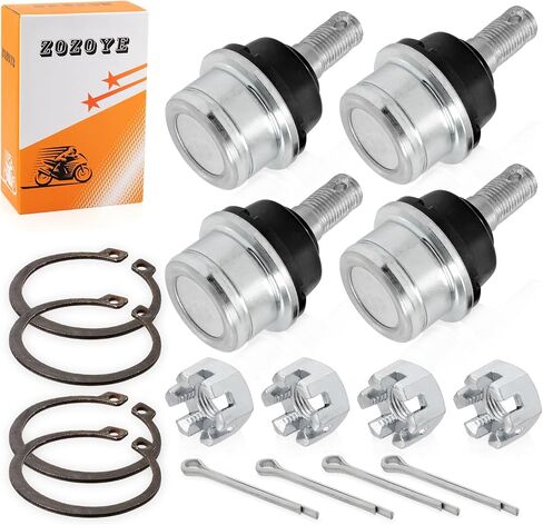 4x Front Upper Arm Ball Joint Kit For HONDA Recon 250 TRX250 TE/TM TRX250EX TRX250X FourTrax 300 TRX300 TRX300FW 51355-HP5-601（NO-TRX300EX） in Saudi Arabia