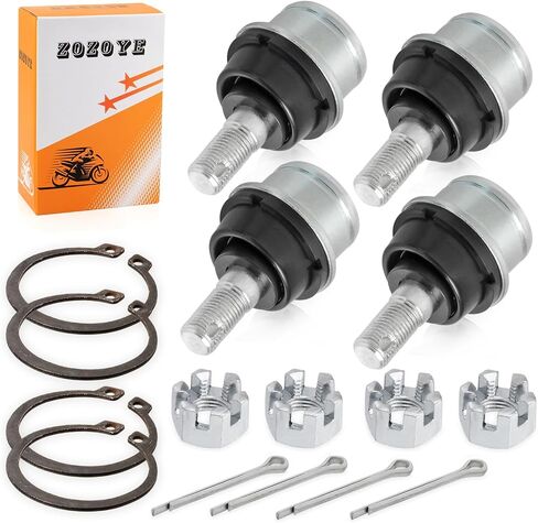 4x Front Upper Arm Ball Joint Kit For HONDA Recon 250 TRX250 TE/TM TRX250EX TRX250X FourTrax 300 TRX300 TRX300FW 51355-HP5-601（NO-TRX300EX） in Saudi Arabia