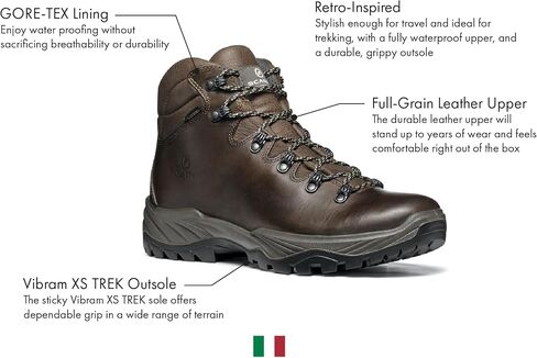 SCARPA Men's Terra GTX Waterproof Gore-Tex Boots for Hiking and Backpacking in Saudi Arabia