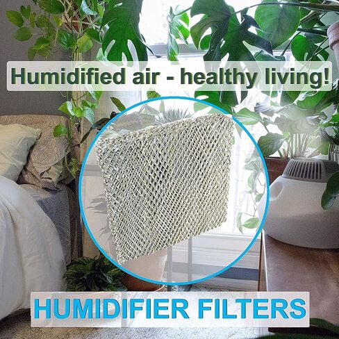 HQRP 2-Pack Water Filter for Toptech TT-HUM-225 / Nordyne 141 917897 / Tempstar HMICSB12A HMICSB12B Humidifiers; Parts TT-PAD2 RP0010 1042RP Replacement in Saudi Arabia