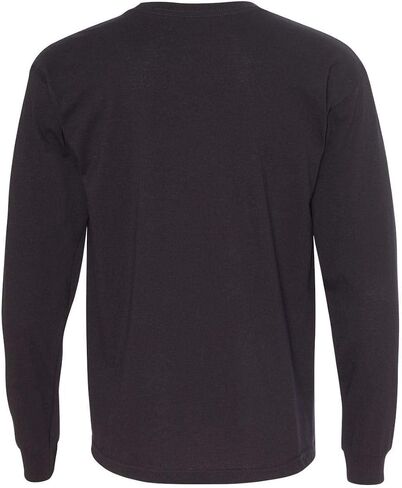 Bayside mens Adult Long Sleeve Tee (BA5060) in Kuwait