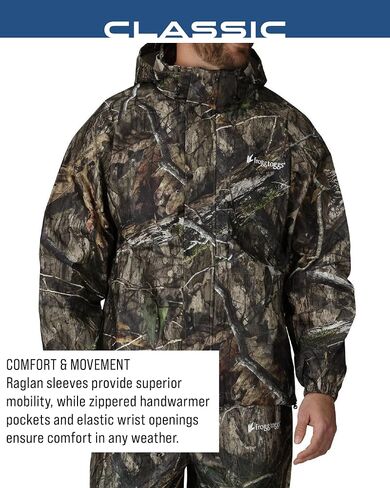 FROGG TOGGS Men's Standard Classic Pro Action Waterproof Breathable Rain Jacket, Black, 3X-Large in Kuwait