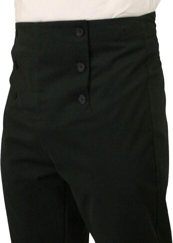 Historical Emporium Men's High Waist Cotton Regency Fall Front Trousers in Saudi Arabia