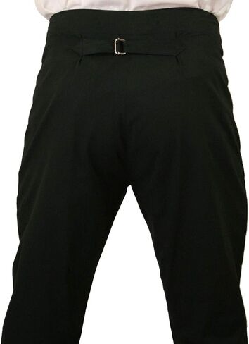 Historical Emporium Men's High Waist Cotton Regency Fall Front Trousers in Saudi Arabia