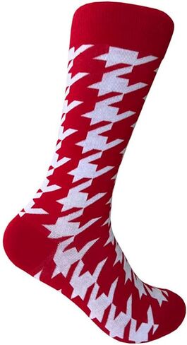 Men's Red Dress socks,One size fits most men; Sock Size 10-13. in Saudi Arabia