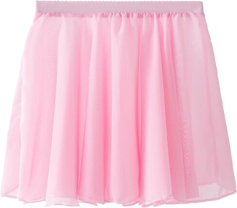 Jastore Girls Ballet Dance Clorts Shier Chiffon Dance Skirt Ballet Wrap Skirt Dancewear Tutu for Toddlers in Saudi Arabia