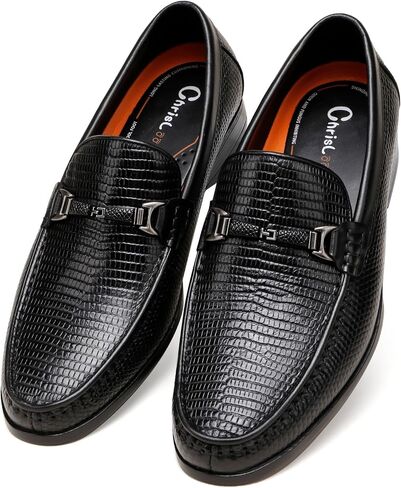 Classsical Slip on Loafers for Men,Leather Dress Shoes Dress Loafer Penny Formal Shoes in Saudi Arabia