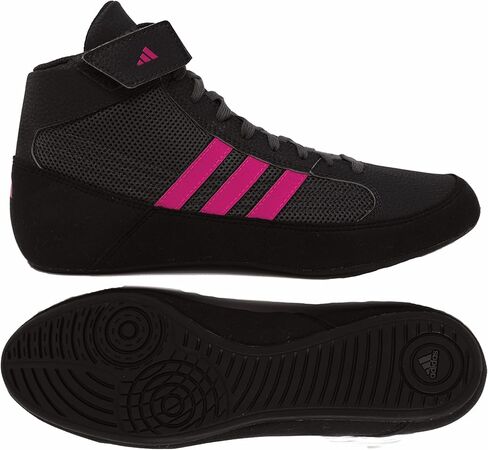 حذاء رجالي ماركة Adidas HVC2 للصبية برباط للكاحل لون AQ3325 in Saudi Arabia