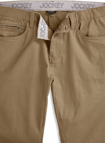 Jockey Men's Sportswear Outdoors 5-Pocket Pant, Cedar, 36x32 in Kuwait