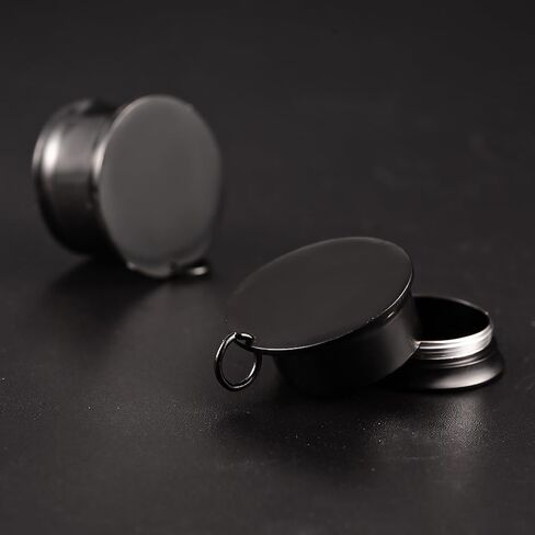 DIY Gauges Plugs for Ears Dangle 2 Pairs Stainless Steel DIY Ear Gauges Pendants Accessories Piercing Jewelry For Women Mens 4pcs in Saudi Arabia