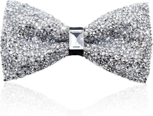 رابط القوس من راينستون للرجال الترتر بويس رابطة قابلة للتعديل مع قميص الحفلات للآدان الحفلات in Kuwait