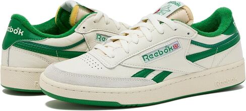 Reebok Men's Club C Sneaker, Chalk/White/Glen Green, 11 in Saudi Arabia