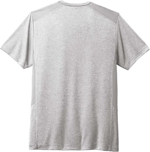 Sport-Tek Endeavor Tee. ST465 XL Black Heather/ Black in Saudi Arabia