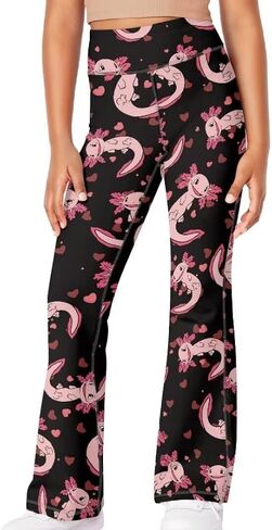 5-14 Bell Bottoms for Girls Cute Yoga Pants for Girls Flare Leggings Kid in Saudi Arabia