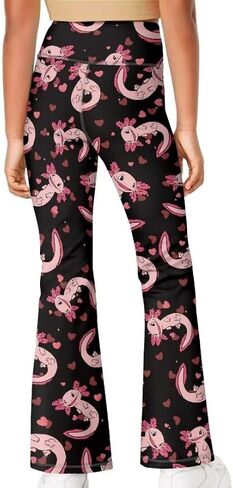 5-14 Bell Bottoms for Girls Cute Yoga Pants for Girls Flare Leggings Kid in Saudi Arabia