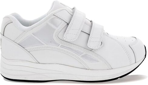 Drew Shoe Men's Force V Adjustable Strap Comfortable Walking Shoe Therapeutic Extra Depth 9 M US White in Saudi Arabia