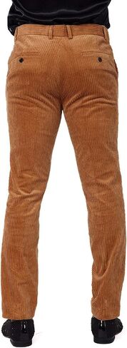 Barabas Men's Premium Corduroy Slim Velvet Dress Pants 2CPV1 in Kuwait
