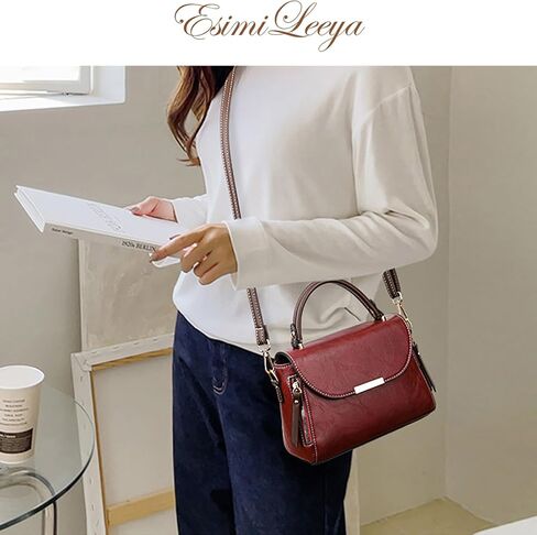 Small Satchel Purses for Women with Top Handle Women's Crossbody Shoulder Handbags in Saudi Arabia