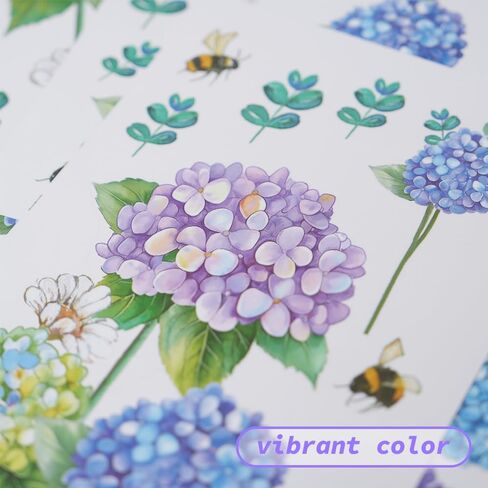 CROWNED BEAUTY Spring Static Window Clings, 9 Sheets Reusable Removable Stickers Tulips Floral Birds Butterfly Glass Decals for Home School Office Seasonal Decorations CW09 in Saudi Arabia