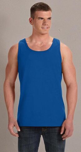 Fruit of the Loom 5 oz., 100% Heavy Cotton HD Tank, XL, ATHLETIC HEATHER in Kuwait