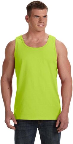 Fruit of the Loom 5 oz., 100% Heavy Cotton HD Tank, XL, ATHLETIC HEATHER in Kuwait