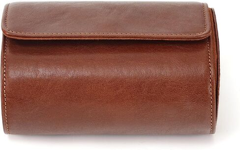 Woyir Watch Roll Travel Genuine Leather Case Watch Gaint Case With With Palow for Men ، و Watch Watch Case أو منظم للتخزين والعرض لعيد الأب in Kuwait