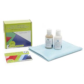 Glass Polish Plastic & Acrylic Polishing Kit by Hand, Restores High Gloss, Repairs Hazy, Fogy & Discolored Plastics - GP31001