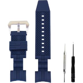 Men's rubber watch strap compatible with Invicta Reserve Jason Taylor Bolt Zeus 0827 0828 16002 12954 12665 12666 14194 14070 90014 90005 20413 20414 14403 14405 19728 19768 19485 Outdoor Sports waterproof silicone watch band accessories Wrist strap brace